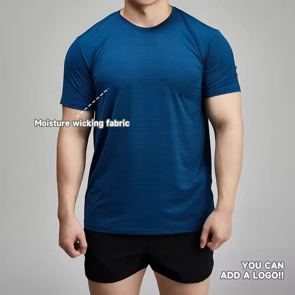 Wholesale High Quality 100% Polyester Quick Drying T-Shirt