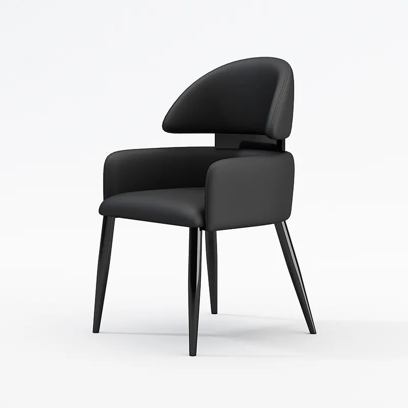 High-End Modern Style Dining Chair Exquisite Leather