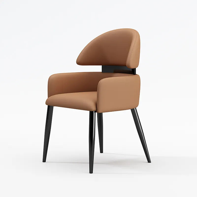 High-End Modern Style Dining Chair Exquisite Leather
